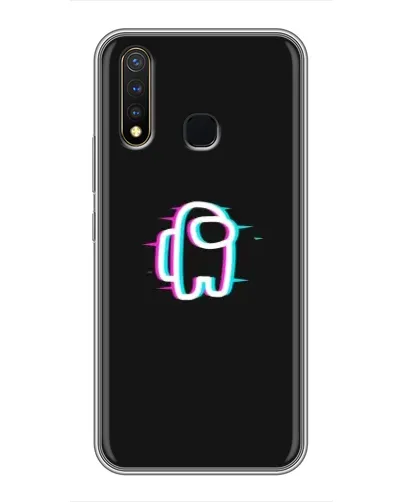 Чехол для Vivo Y19 с картинкой «Among Us неон» Чехол для Vivo Y19 с картинкой «Among Us неон»