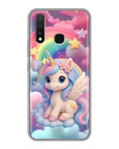Чехол для Vivo Y19 с картинкой «Маленький единорог»