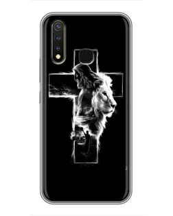 Чехол для Vivo Y19 с картинкой «Сияющий крест Jesus» Чехол для Vivo Y19 с картинкой «Сияющий крест Jesus»