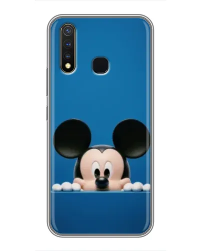 Чехол для Vivo Y19 с картинкой «Микки выглядывает» Чехол для Vivo Y19 с картинкой «Микки выглядывает»