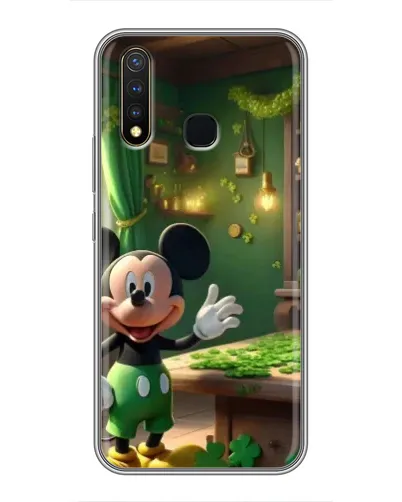 Чехол для Vivo Y19 с картинкой «Микки в мастерской» Чехол для Vivo Y19 с картинкой «Микки в мастерской»