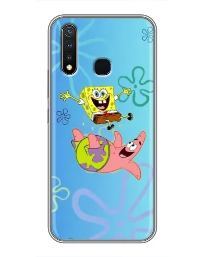 Чехол для Vivo Y19 с картинкой «Спанч Боб и Патрик» Чехол для Vivo Y19 с картинкой «Спанч Боб и Патрик»