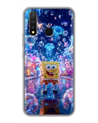 Чехол для Vivo Y19 с картинкой «Неоновый океан» Чехол для Vivo Y19 с картинкой «Неоновый океан»