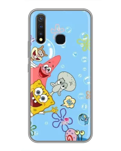 Чехол для Vivo Y19 с картинкой «Веселые пузырьки» Чехол для Vivo Y19 с картинкой «Веселые пузырьки»