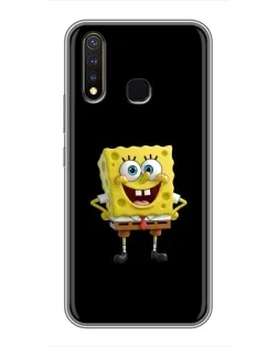 Чехол для Vivo Y19 с картинкой «Классический Губка Боб»