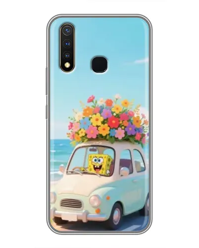 Чехол для Vivo Y19 с картинкой «Автомобильное путешествие» Чехол для Vivo Y19 с картинкой «Автомобильное путешествие»