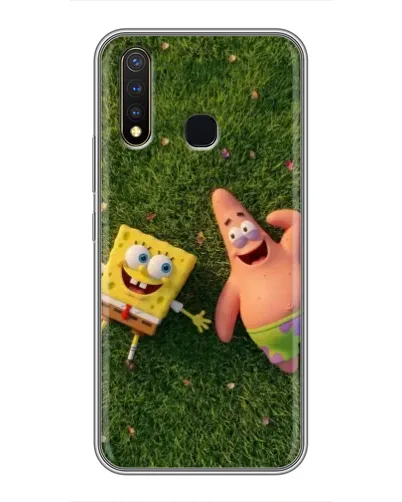 Чехол для Vivo Y19 с картинкой «Друзья на лужайке» Чехол для Vivo Y19 с картинкой «Друзья на лужайке»