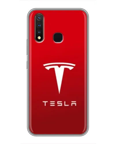 Чехол для Vivo Y19 с картинкой «Tesla Red Classic» Чехол для Vivo Y19 с картинкой «Tesla Red Classic»