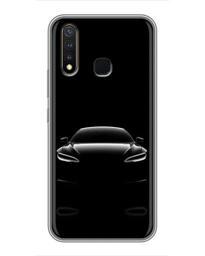 Чехол для Vivo Y19 с картинкой «Силуэт Tesla Night» Чехол для Vivo Y19 с картинкой «Силуэт Tesla Night»