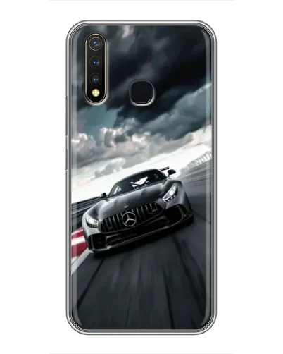 Чехол для Vivo Y19 с картинкой «Гоночный Mercedes AMG» Чехол для Vivo Y19 с картинкой «Гоночный Mercedes AMG»