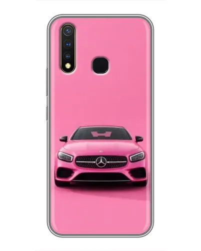 Чехол для Vivo Y19 с картинкой «Розовый Mercedes AMG» Чехол для Vivo Y19 с картинкой «Розовый Mercedes AMG»