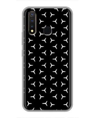 Чехол для Vivo Y19 с картинкой «Mercedes паттерн звезд» Чехол для Vivo Y19 с картинкой «Mercedes паттерн звезд»