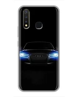 Чехол для Vivo Y19 с картинкой «Audi в неоне» Чехол для Vivo Y19 с картинкой «Audi в неоне»