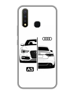 Чехол для Vivo Y19 с картинкой «Audi — контрастный дизайн» Чехол для Vivo Y19 с картинкой «Audi — контрастный дизайн»