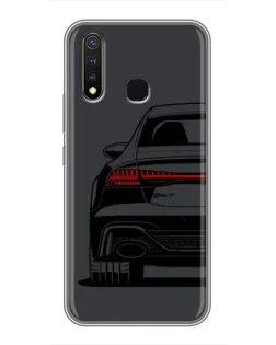 Чехол для Vivo Y19 с картинкой «Задняя часть Audi — арт» Чехол для Vivo Y19 с картинкой «Задняя часть Audi — арт»