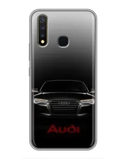 Чехол для Vivo Y19 с картинкой «Audi — градиентный контур» Чехол для Vivo Y19 с картинкой «Audi — градиентный контур»