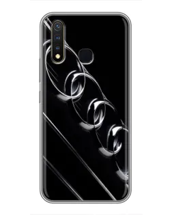 Чехол для Vivo Y19 с картинкой «Audi — абстрактные кольца» Чехол для Vivo Y19 с картинкой «Audi — абстрактные кольца»