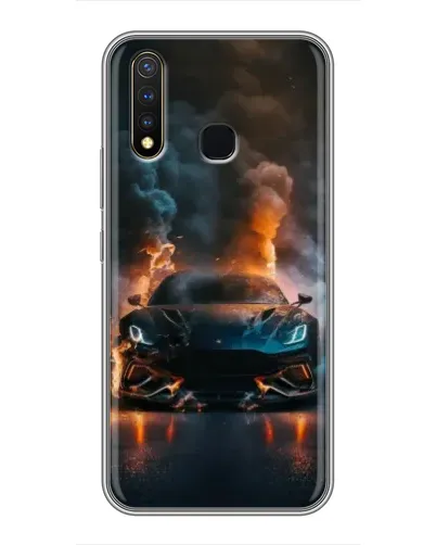 Чехол для Vivo Y19 с картинкой «Lamborghini дымная эстетика» Чехол для Vivo Y19 с картинкой «Lamborghini дымная эстетика»