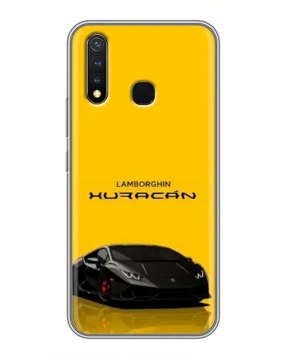 Чехол для Vivo Y19 с картинкой «Lamborghini Huracan черный» Чехол для Vivo Y19 с картинкой «Lamborghini Huracan черный»