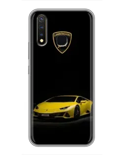 Чехол для Vivo Y19 с картинкой «Lamborghini желтый акцент» Чехол для Vivo Y19 с картинкой «Lamborghini желтый акцент»