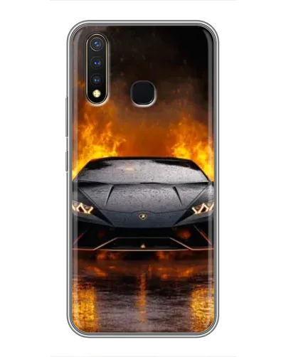 Чехол для Vivo Y19 с картинкой «Lamborghini в огне» Чехол для Vivo Y19 с картинкой «Lamborghini в огне»