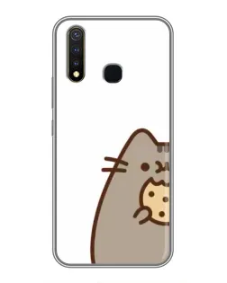 Чохол для Vivo Y19 з картинкою «Пушин з печивом»