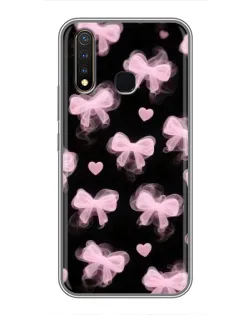 Чехол для Vivo Y19 с картинкой «Геометрия банта» Чехол для Vivo Y19 с картинкой «Геометрия банта»