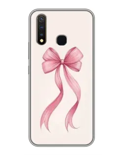 Чехол для Vivo Y19 с картинкой «Розовый бант» Чехол для Vivo Y19 с картинкой «Розовый бант»