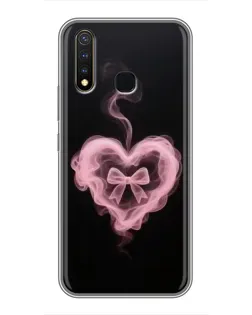 Чехол для Vivo Y19 с картинкой «Дымчатое сердце» Чехол для Vivo Y19 с картинкой «Дымчатое сердце»