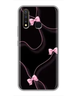 Чехол для Vivo Y19 с картинкой «Розовые ленты»