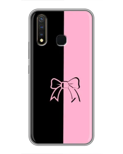 Чехол для Vivo Y19 с картинкой «Половинки банта» Чехол для Vivo Y19 с картинкой «Половинки банта»