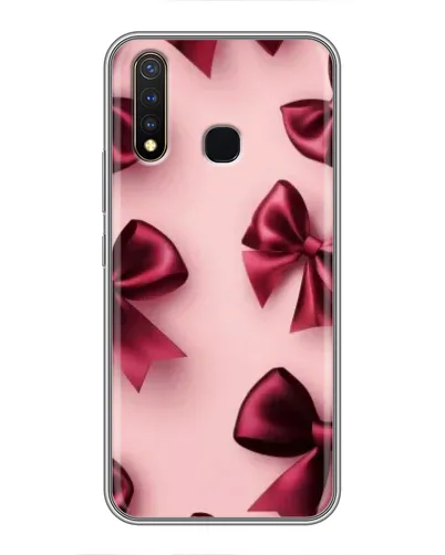 Чехол для Vivo Y19 с картинкой «Бордовый атлас» Чехол для Vivo Y19 с картинкой «Бордовый атлас»