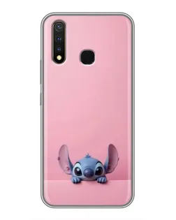 Чехол для Vivo Y19 с картинкой «Stitch выглядывает» Чехол для Vivo Y19 с картинкой «Stitch выглядывает»