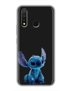 Чехол для Vivo Y19 с картинкой «Стич на черном» Чехол для Vivo Y19 с картинкой «Стич на черном»