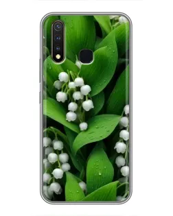 Чохол для Vivo Y19 з картинкою «Конвалії в зелені»