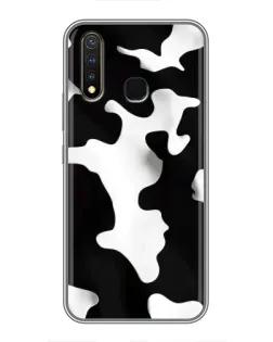 Чехол для Vivo Y19 с картинкой «Черно-белое пятно»