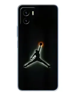 Чехол для Vivo Y19s Pro с картинкой «Jordan Gradient Logo» Чехол для Vivo Y19s Pro с картинкой «Jordan Gradient Logo»