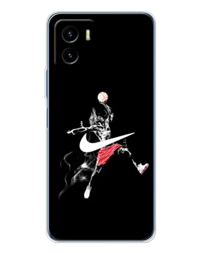 Чехол для Vivo Y19s Pro с картинкой «Jordan Jumpman» Чехол для Vivo Y19s Pro с картинкой «Jordan Jumpman»