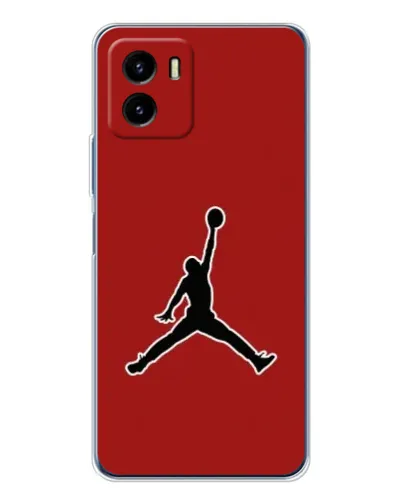 Чехол для Vivo Y19s Pro с картинкой «Jordan Red Back» Чехол для Vivo Y19s Pro с картинкой «Jordan Red Back»
