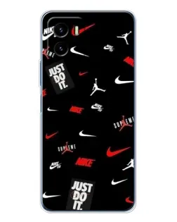 Чехол для Vivo Y19s Pro с картинкой «Nike Mix Pattern»