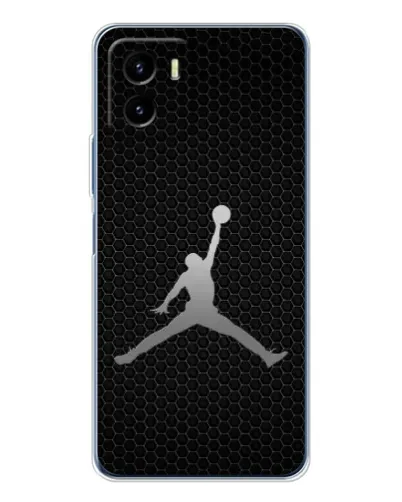 Чехол для Vivo Y19s Pro с картинкой «Jordan Dark Carbon» Чехол для Vivo Y19s Pro с картинкой «Jordan Dark Carbon»