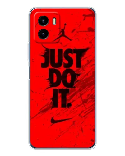 Чехол для Vivo Y19s Pro с картинкой «Nike Just Do It» Чехол для Vivo Y19s Pro с картинкой «Nike Just Do It»