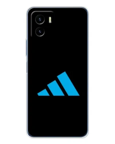 Чехол для Vivo Y19s Pro с картинкой «Adidas Cyan Logo»