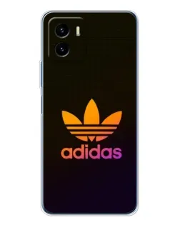 Чехол для Vivo Y19s Pro с картинкой «Градиент Adidas»