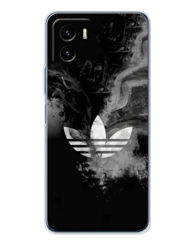 Чехол для Vivo Y19s Pro с картинкой «Абстрактный дым Adidas»