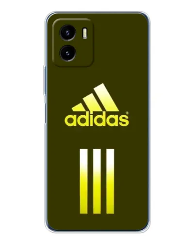Чехол для Vivo Y19s Pro с картинкой «Оливковый градиент Adidas»