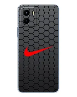 Чехол для Vivo Y19s Pro с картинкой «Nike — карбоновая сетка» Чехол для Vivo Y19s Pro с картинкой «Nike — карбоновая сетка»