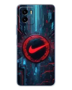 Чехол для Vivo Y19s Pro с картинкой «Техногенный стиль Nike» Чехол для Vivo Y19s Pro с картинкой «Техногенный стиль Nike»