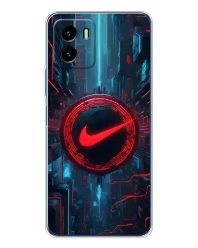 Чехол для Vivo Y19s Pro с картинкой «Техногенный стиль Nike» Чехол для Vivo Y19s Pro с картинкой «Техногенный стиль Nike»