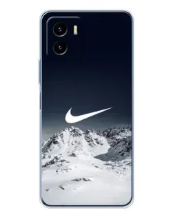 Чехол для Vivo Y19s Pro с картинкой «Nike — зимние горы» Чехол для Vivo Y19s Pro с картинкой «Nike — зимние горы»